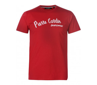 Pánské červené tričko Pierre Cardin