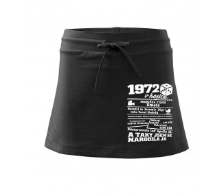 1972 v kostce - Sportovní sukně - two in one