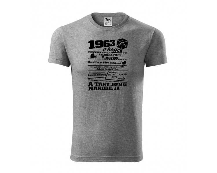 1963 v kostce - Replay FIT pánské triko