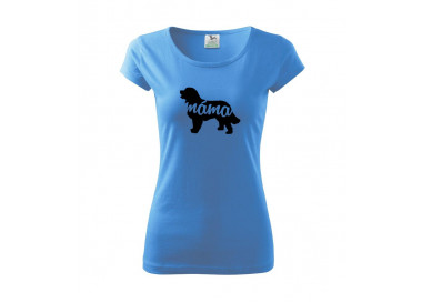 Bernský salašnický pes máma obrys - Pure dámské triko