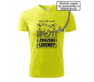 Zrození legendy - pro bagristu - Pánské triko Fantasy sportovní (dresovina)