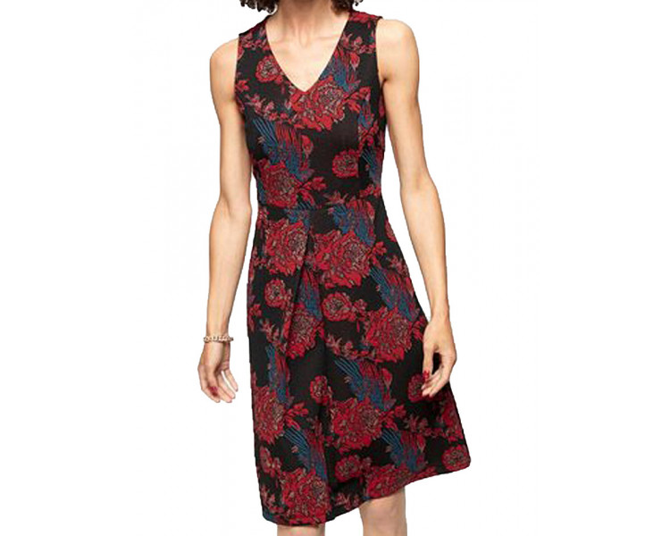 Květinové midi šaty Aniston