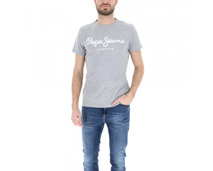 Pepe Jeans pánské šedé tričko Original