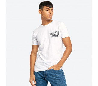 Calvin Klein pánské bílé tričko Graphic
