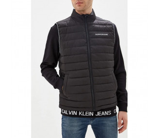 Calvin Klein pánská černá vesta Gilet