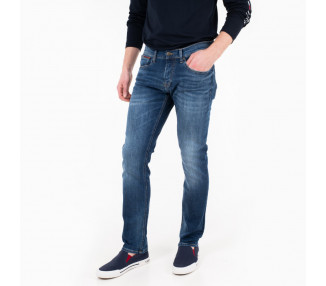 Tommy Jeans pánské modré džíny Dynamic