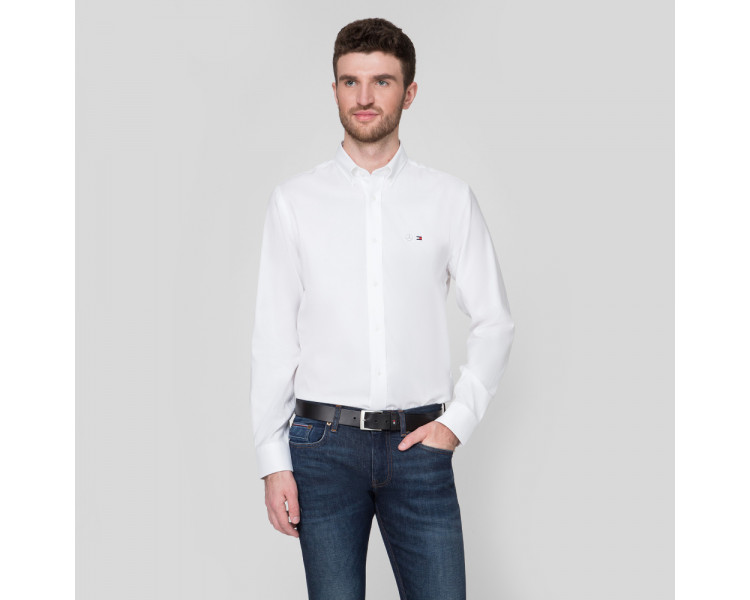 Tommy Hilfiger pánská bílá košile Oxford