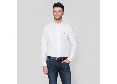 Tommy Hilfiger pánská bílá košile Oxford
