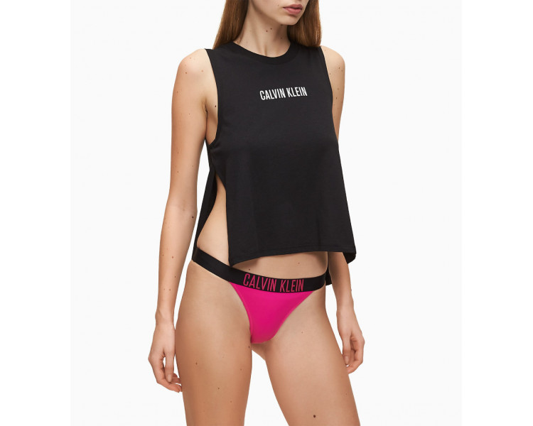 Calvin Klein dámský černý plážový top