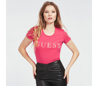 Guess dámské růžové triko