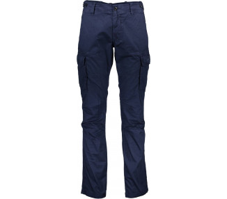 Gant pánské kalhoty Barva: Modrá, Velikost: 32