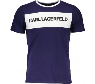 Karl Lagerfeld pánské tričko Barva: Modrá, Velikost: XL