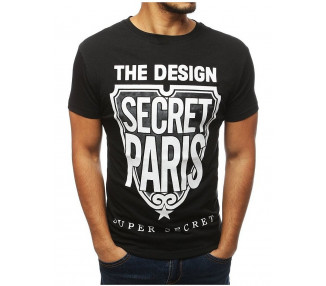 černé tričko secret paris