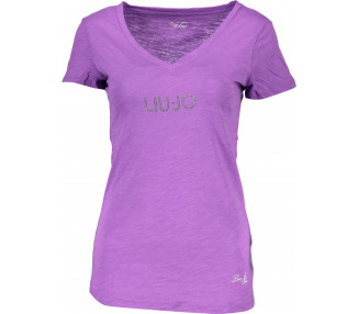 Liu Jo dámské tričko Barva: fialová, Velikost: S