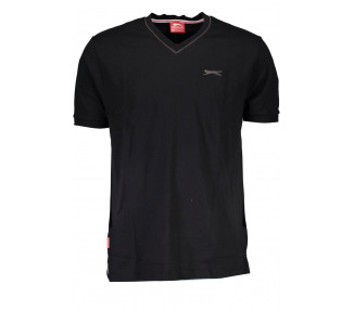 SLAZENGER tričko s krátkým rukávem Barva: černá, Velikost: XL