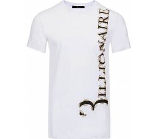 Billionaire pánské tričko Barva: Bílá, Velikost: XS