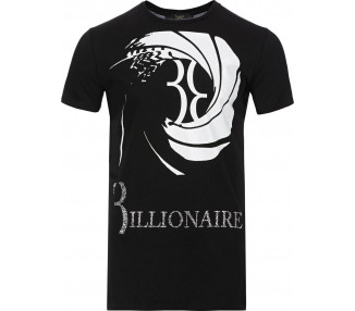 Billionaire pánské tričko Barva: černá, Velikost: XS