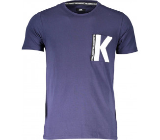 Karl Lagerfeld pánské tričko Barva: Modrá, Velikost: S