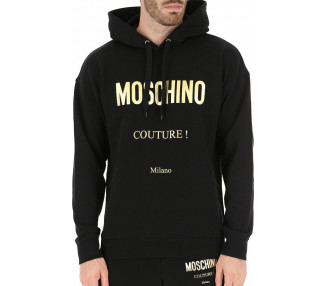 Love Moschino pánská mikina Barva: černá, Velikost: XS