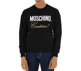 Love Moschino pánská mikina Barva: černá, Velikost: XS