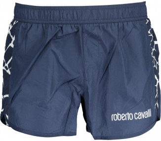Roberto Cavalli pánské plavky Barva: Modrá, Velikost: L