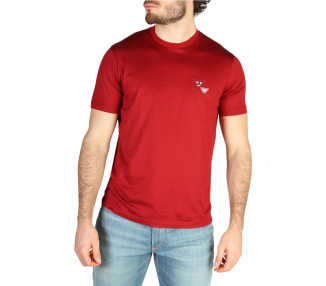 Armani pánské tričko Barva: červená, Velikost: XS