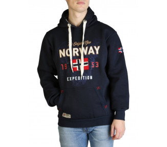 Geographical Norway pánská mikina Barva: Modrá, Velikost: M
