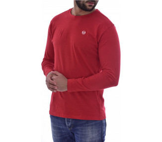 Sergio tacchini pánské tričko Barva: RED WHITE, Velikost: L
