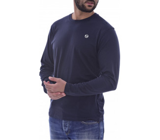 Sergio tacchini pánské tričko Barva: BLUE WHITE, Velikost: XS