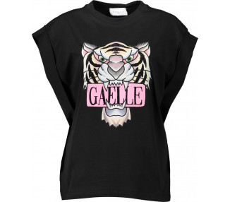 GAELLE PARIS dámské tričko Barva: černá, Velikost: S