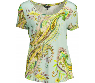 DESIGUAL dámské tričko Barva: Zelená, Velikost: L