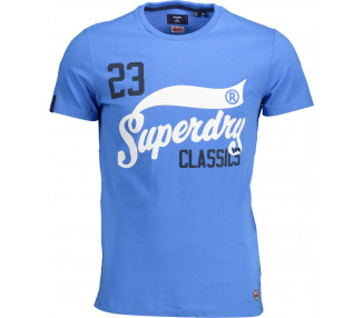 SUPERDRY pánské tričko Barva: Modrá, Velikost: 2XL