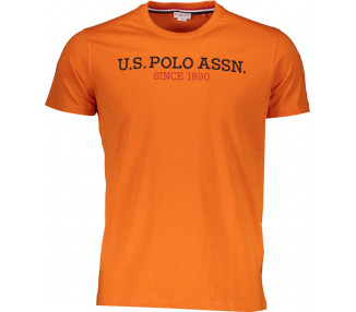 U.S. POLO ASSN. U.S. Polo Assn. pánské tričko Barva: oranžová, Velikost: XL
