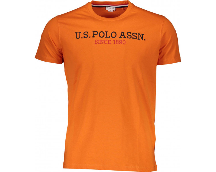 U.S. POLO ASSN. U.S. Polo Assn. pánské tričko Barva: oranžová, Velikost: XL