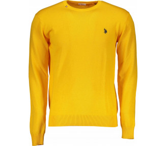 U.S. POLO ASSN. U.S. Polo Assn. pánský svetr Barva: žlutá, Velikost: L