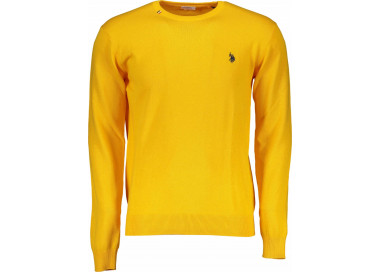 U.S. POLO ASSN. U.S. Polo Assn. pánský svetr Barva: žlutá, Velikost: L