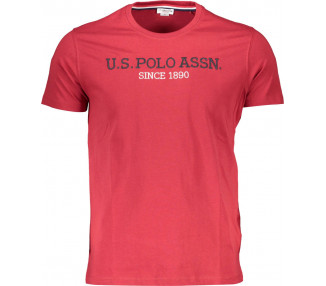 U.S. POLO ASSN. U.S. Polo Assn. pánské tričko Barva: červená, Velikost: XL
