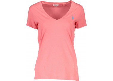 U.S. POLO ASSN. U.S. Polo Assn. dámské tričko Barva: růžová, Velikost: L