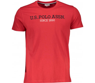 U.S. POLO ASSN. U.S. Polo Assn. pánské tričko Barva: červená, Velikost: L