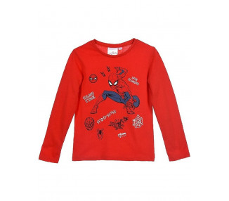 Spiderman červené chlapecké tričko s potiskem