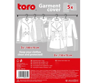 TORO 600143 Ochranný vak na oděvy 5 ks