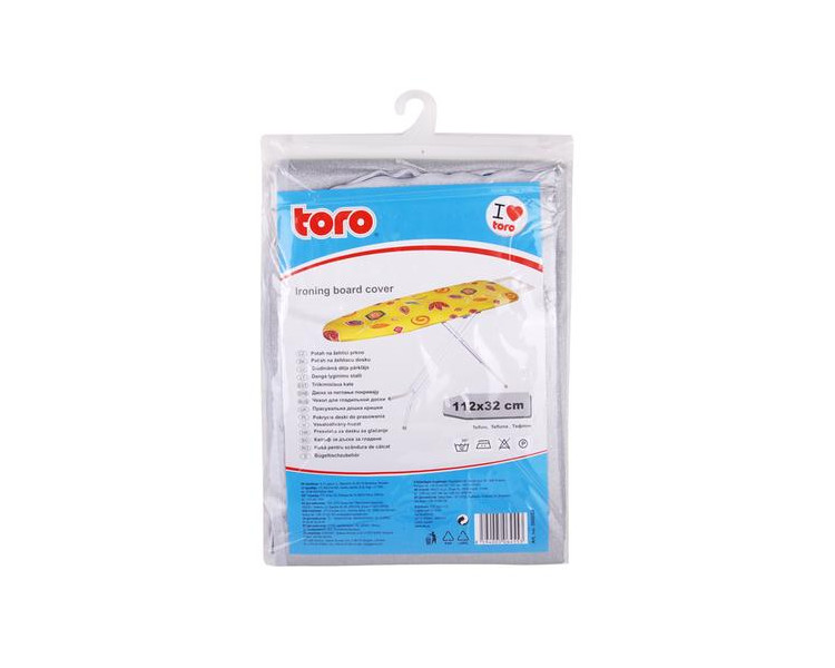 TORO 500053 Potah na žehlící prkno - nepřilnavý povrch, 32 x 112 cm