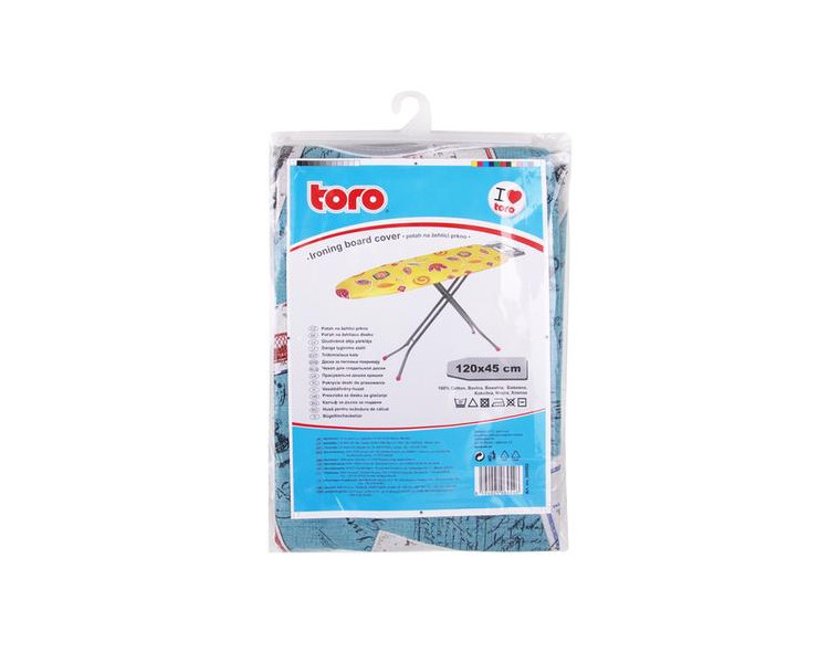 TORO 500052 Potah na žehlící prkno, 45 x 120 cm