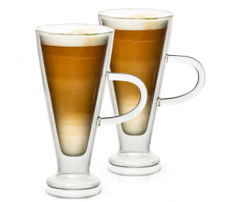 4home Termo sklenice Latte Elegante Hot&Cool, 230 ml, 2 ks