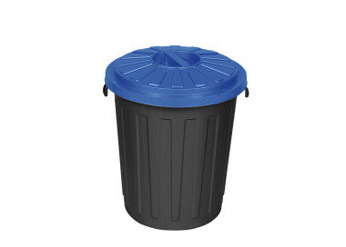 Plastový odpadkový koš Mattis 45 l, modrá