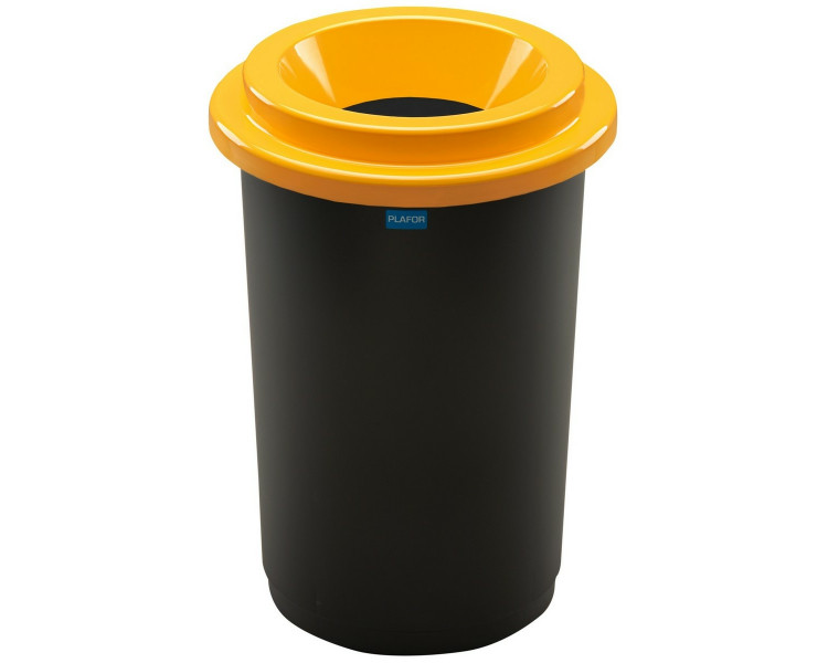 Aldotrade Odpadkový koš na tříděný odpad Eco Bin 50 l, žlutá