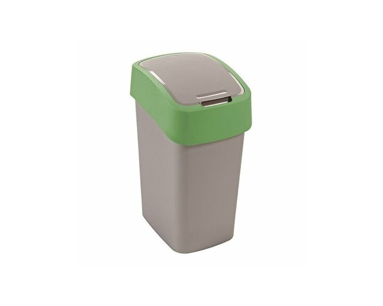 Curver Odpadkový koš FLIP BIN 10 l, zelená