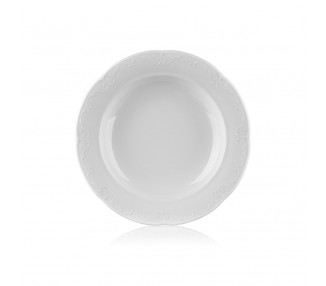Banquet Talíř porcelánový hluboký CAITLIN, 22 cm