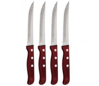 Blaumann Nůž steakový nerez a dřevo, 4 ks