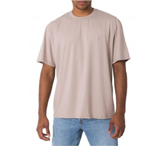 Béžové pánské basic tričko